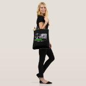 Advocaat in behandeling tote bag (Op model)