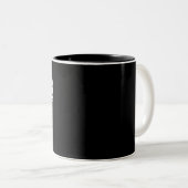 Advocaat in behandeling tweekleurige koffiemok (Voorkant rechts)