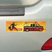 Advocaat in opleiding bumpersticker (Op auto)