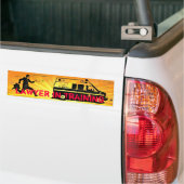 Advocaat in opleiding bumpersticker (Op Truck)
