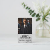 advocaat in rechte | Recht van Justitie Afsprakenkaartje (Staand voorkant)