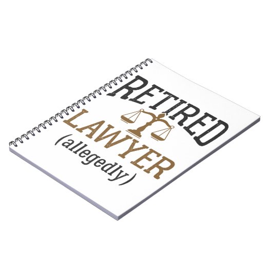 Advocaat in ruste Naar verluidt procureur Notitieboek (Linkerzijde)