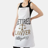 Advocaat in ruste Naar verluidt procureur Schort (Insitu)