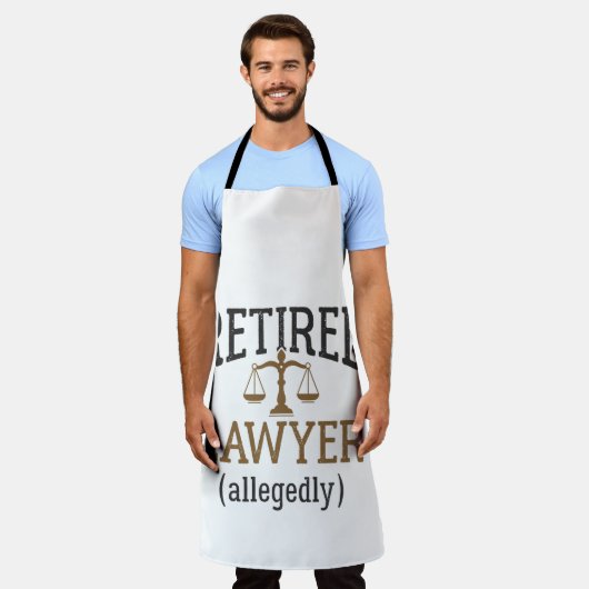 Advocaat in ruste Naar verluidt procureur Schort (Gedragen)