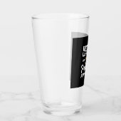 Advocaat in ruste niet mijn probleem glas (Rechts)
