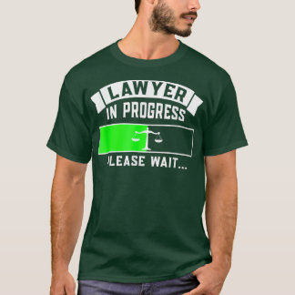 Advocaat in uitvoering Funny Law School Student Gi T-shirt