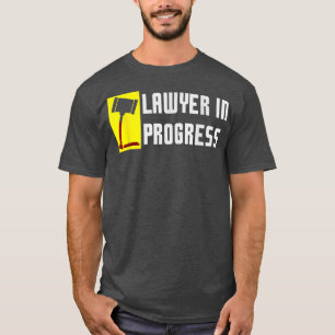 Advocaat in uitvoering Grappig Recht School Studen T-shirt