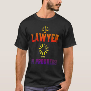 Advocaat in uitvoering Recht Scholier 4 T-shirt
