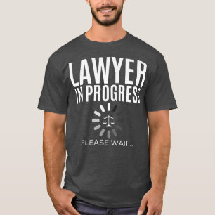 Advocaat in uitvoering Wetboek van wetenschappen i T-shirt