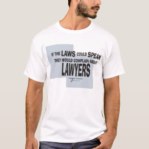 Advocaat Jokes liegt tegen de jurist-rechter T-shirt