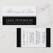 Advocaat Juridisch Adviseur Rechtsfirma Kantoor Visitekaartje (Voorkant / Achterkant)