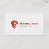 Advocaat: Juridisch Advocaat schild Logo Visitekaa Visitekaartje (Voorkant)