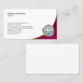 Advocaat Juridisch Recht Visitekaartje (Voorkant / Achterkant)