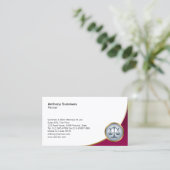 Advocaat Juridisch Recht Visitekaartje (Staand voorkant)