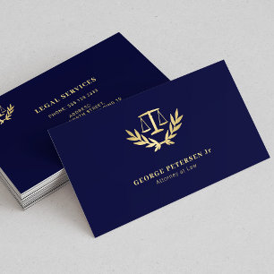 Advocaat jurist goud justitie schaal klassiek logo visitekaartje