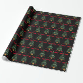 Advocaat Jurist Kerstboom Cadeaupapier (Uitgerold)