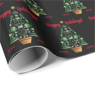 Advocaat Jurist Kerstboom Cadeaupapier