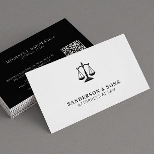Advocaat jurist professional wit visitekaartje