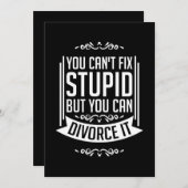 Advocaat Kan Het Scheid Kaart (Voorkant / Achterkant)