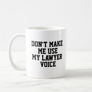 Advocaat Kantoor Gift Mok Funny Quote Slogan