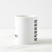 Advocaat Kantoor Gift Mok Grappig Quote Slogan zwa (Center)