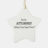 advocaat keramisch ornament (Rechts)