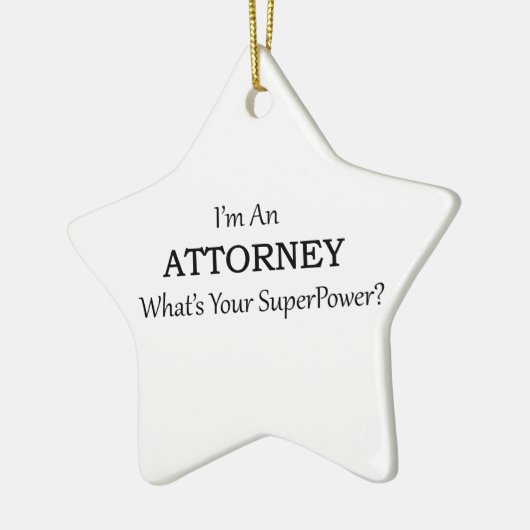 advocaat keramisch ornament (Links)