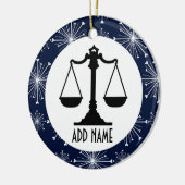 Advocaat Keramisch Ornament (Links)