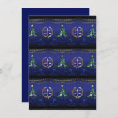 Advocaat Kerstboom Elegant Feestdagenkaart (Voorkant / Achterkant)