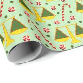 Advocaat kerstfeestdag cadeautjes ompakpapier cadeaupapier (Rol Hoek)