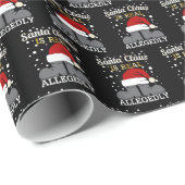 Advocaat Kerstmis - Sinterklaas is Echt Beweren Cadeaupapier (Rol Hoek)
