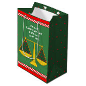 Advocaat Kerstvakantie Medium Cadeauzakje (Voorkant Gekanteld)
