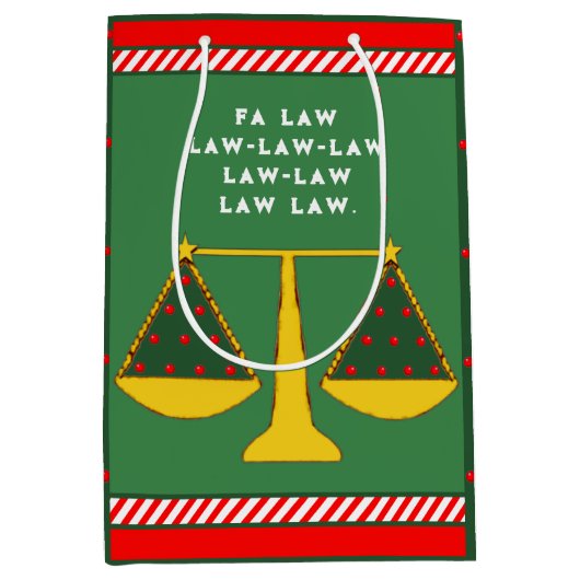 Advocaat Kerstvakantie Medium Cadeauzakje (Voorkant)