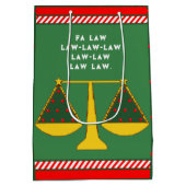 Advocaat Kerstvakantie Medium Cadeauzakje (Achterkant)