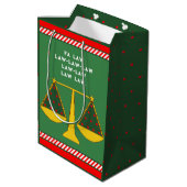 Advocaat Kerstvakantie Medium Cadeauzakje (Achterkant Gekanteld)