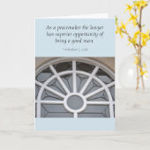 Advocaat Lincoln Quote Law Afstuderen Card Kaart (Gele Bloem)