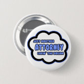 Advocaat.. Livin' The Dream Ronde Button 5,7 Cm (Voorkant /achterkant)