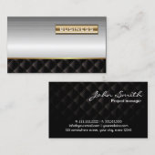 Advocaat Luxury Gold Label Faux Metal (Voorkant / Achterkant)