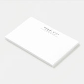 Advocaat Minimalistische Professional Post-it® Notes (Schuin)