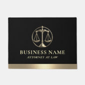 Advocaat Modern Gold Justice Scale Advocaat bij La Deurmat (Voorkant)