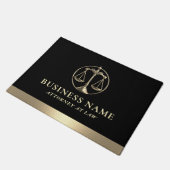 Advocaat Modern Gold Justice Scale Advocaat bij La Deurmat (Schuin)