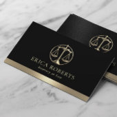 Advocaat Modern Gold Justice Scale Advocaat bij La Visitekaartje