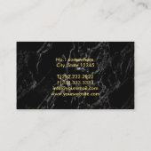 Advocaat Modern Marble Visitekaartje (Achterkant)
