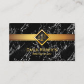 Advocaat Modern Marble Visitekaartje (Voorkant)