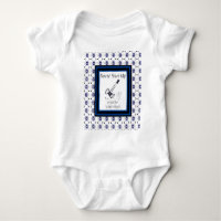 Advocaat Navy Blue White Gavel Baby Bodypakken