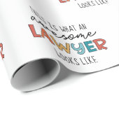 Advocaat | Openbaar aanklager | Geweldige advocaat Cadeaupapier (Rol Hoek)