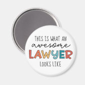 Advocaat | Openbaar aanklager | Geweldige advocaat Magneet (Voorkant / Achterkant)