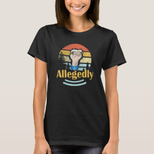 Advocaat Ostrich voor mannen en vrouwen 3 T-shirt