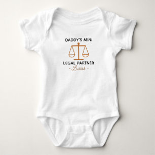 Advocaat - Papa's Mini-Rechtsadviseur - Jurist Romper