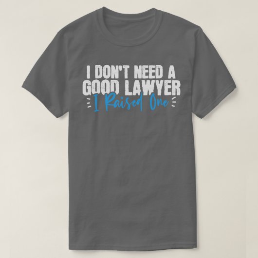 Advocaat Parents Mam Pap T-shirt (Design voorkant)